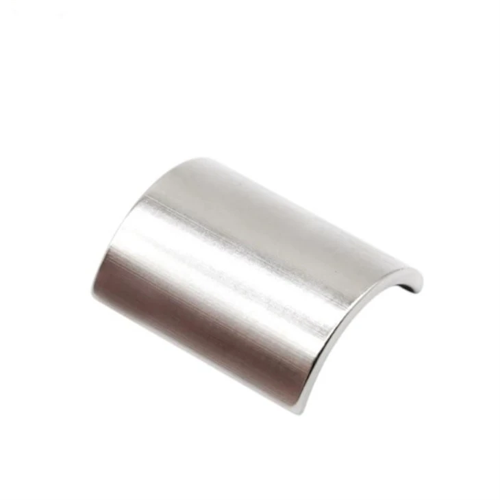 Small Size Ultra-Thin Segmental Curved Neodymium Arc-shaped Magnets For Micro Motors high quality
